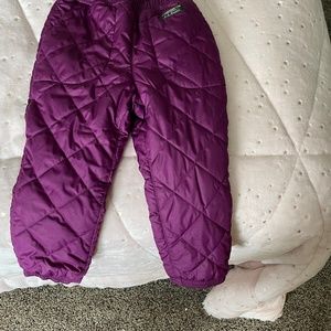 LL Bean Mountain reversible pant